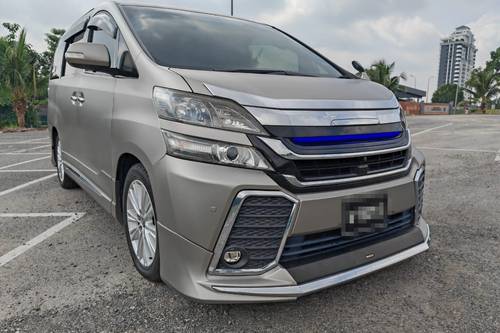 2009 Toyota Vellfire 2.4Z Terpakai