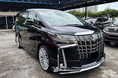 2018 Toyota Alphard 2.5 SC Terpakai