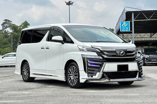 2016 Toyota Vellfire 2.5L Terpakai