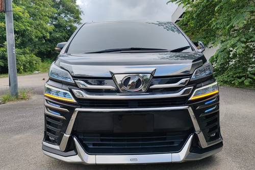 2016 Toyota Vellfire 2.5L Terpakai